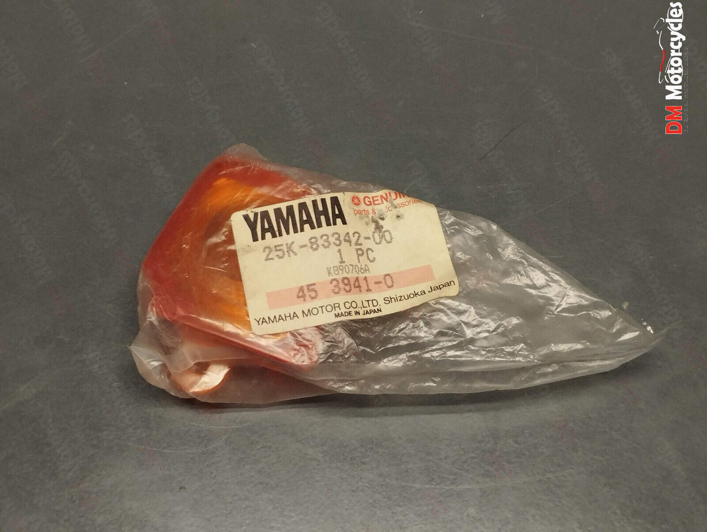 Yamaha genuine nos passol 2 turn signal lens pn 25k-83342-00