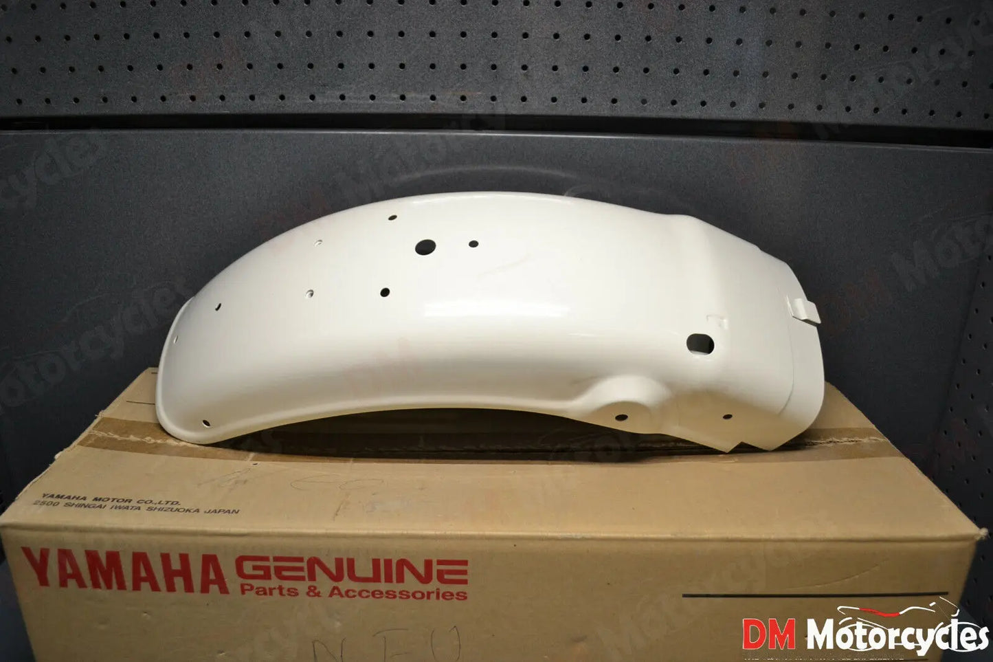 Yamaha genuine new fz750p fz 750 police rear metal fender pn 2kw-21610-00-y5