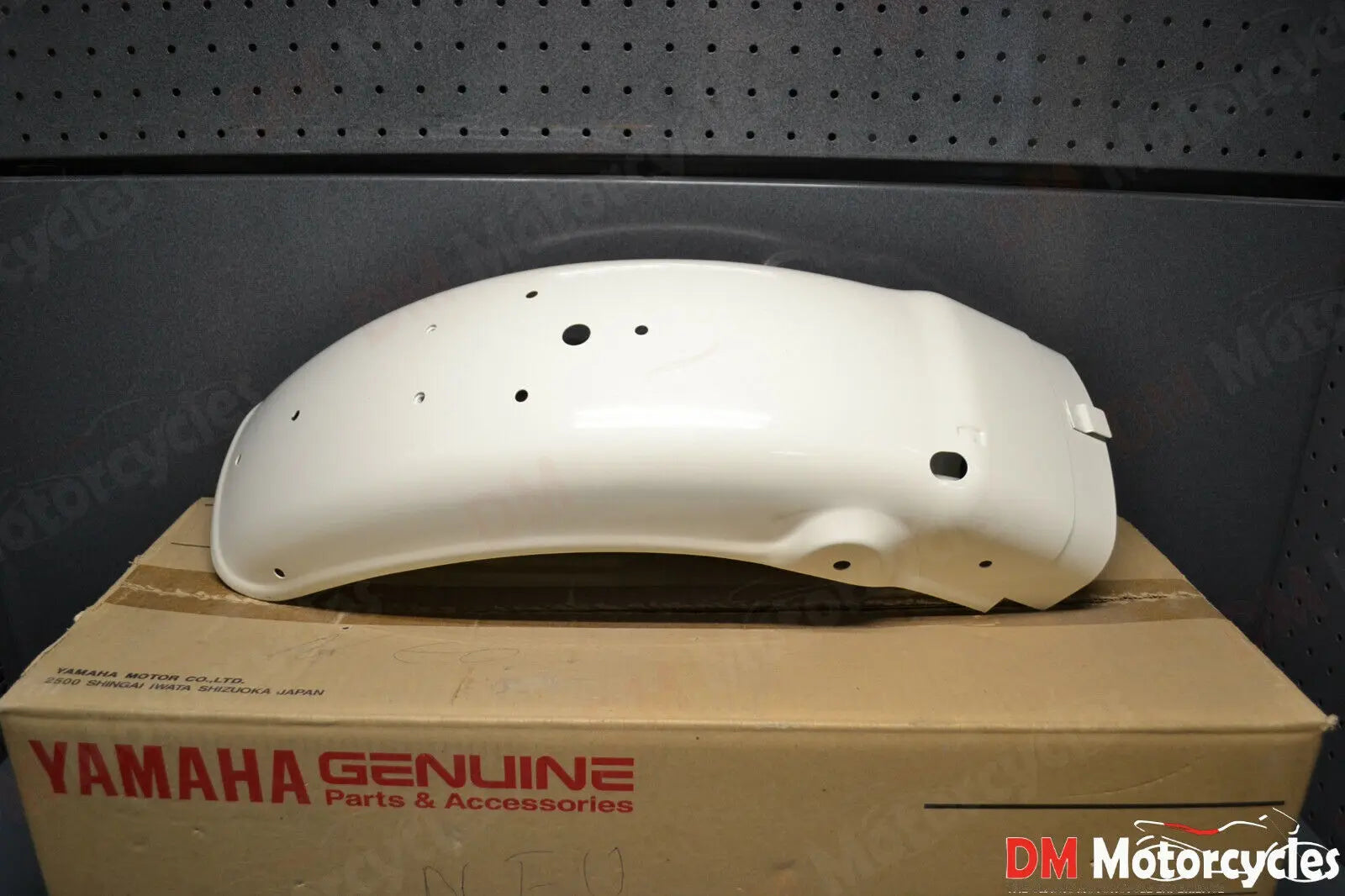 Yamaha genuine new fz750p fz 750 police rear metal fender pn 2kw-21610-00-y5