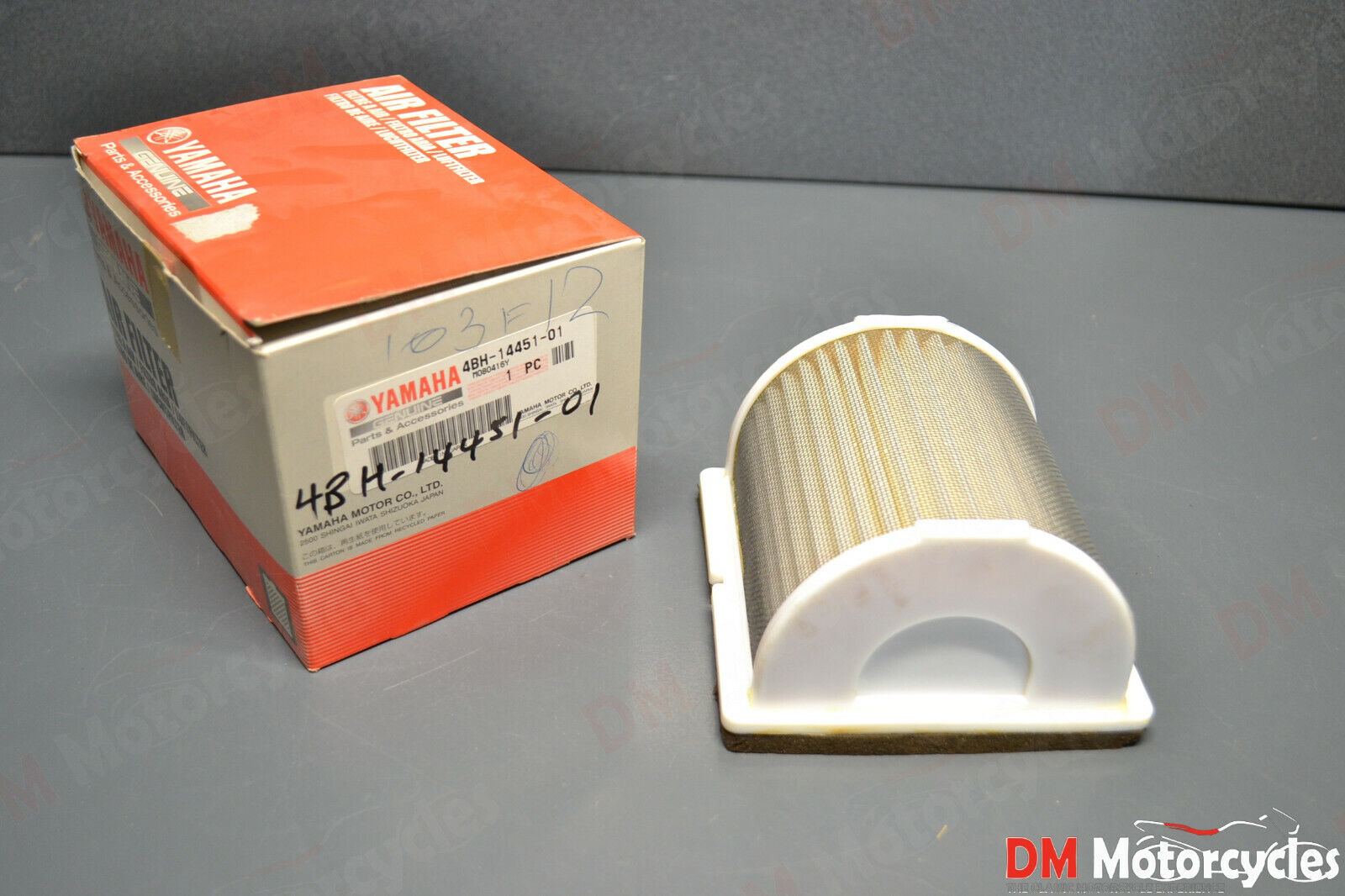 Yamaha genuine new gts 1000 air filter cleaner pn 4bh-14451-01