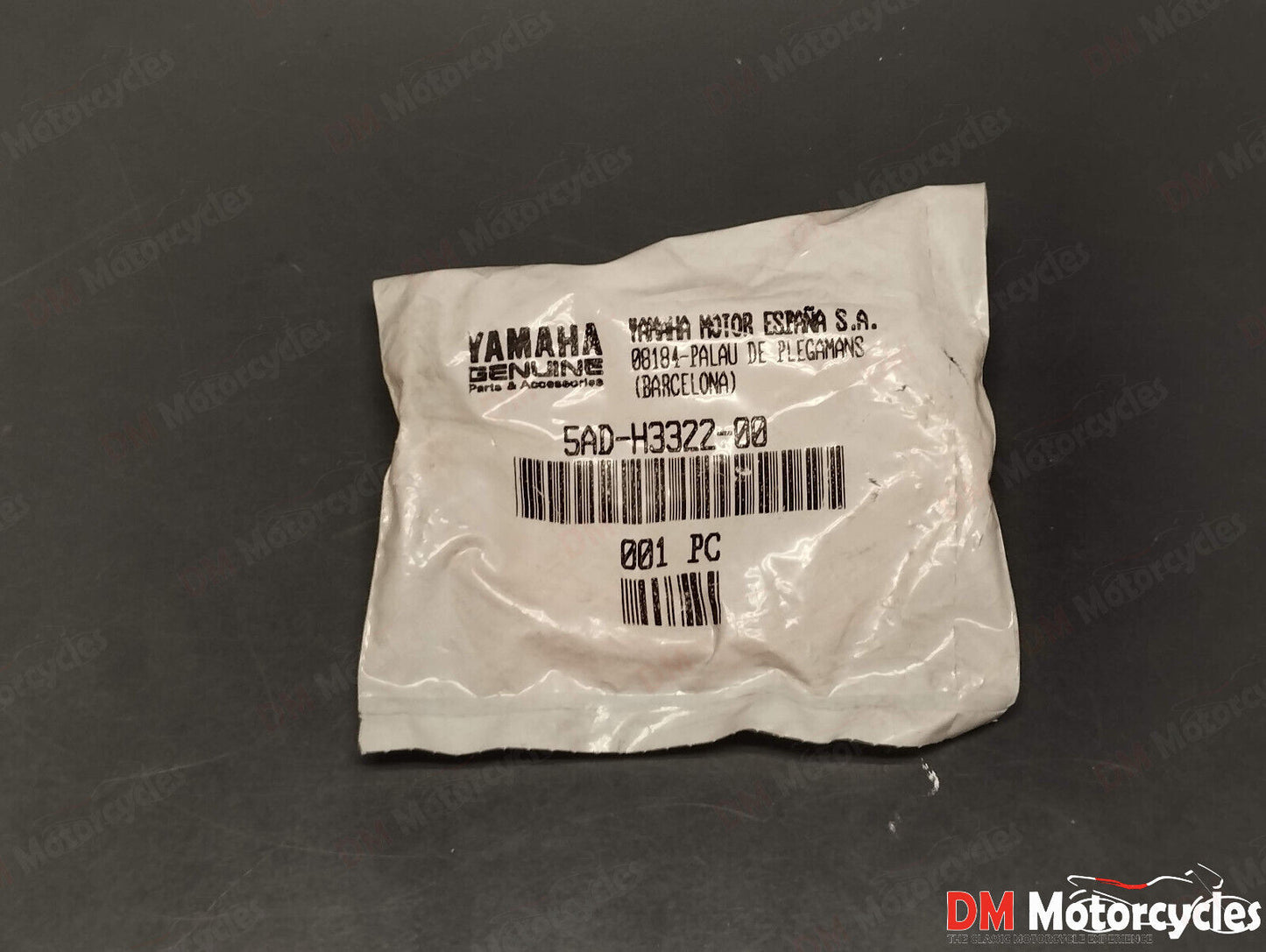 Yamaha genuine new yn 50 100 mbk 50 front right turn signal lens pn 5ad-h3322-00