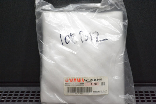 Yamaha genuine new yzf r1 2004 - 2006 rh footrest bracket pn 5vy-27443-01