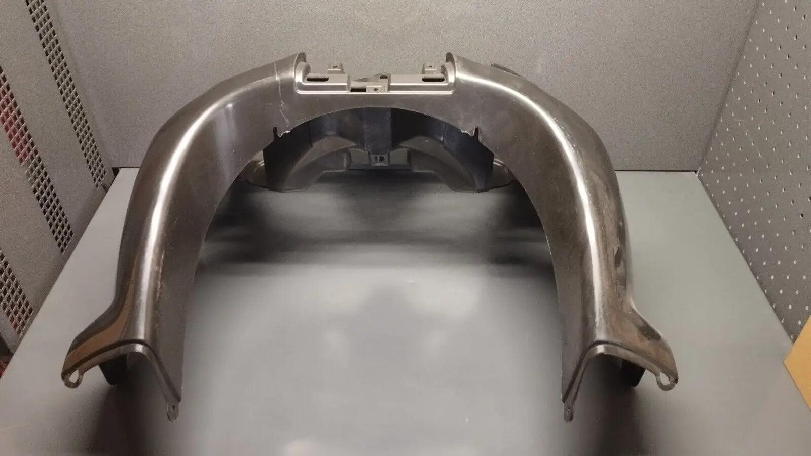 Piaggio genuine new X9 front plastic shield Upainted pn 5755615