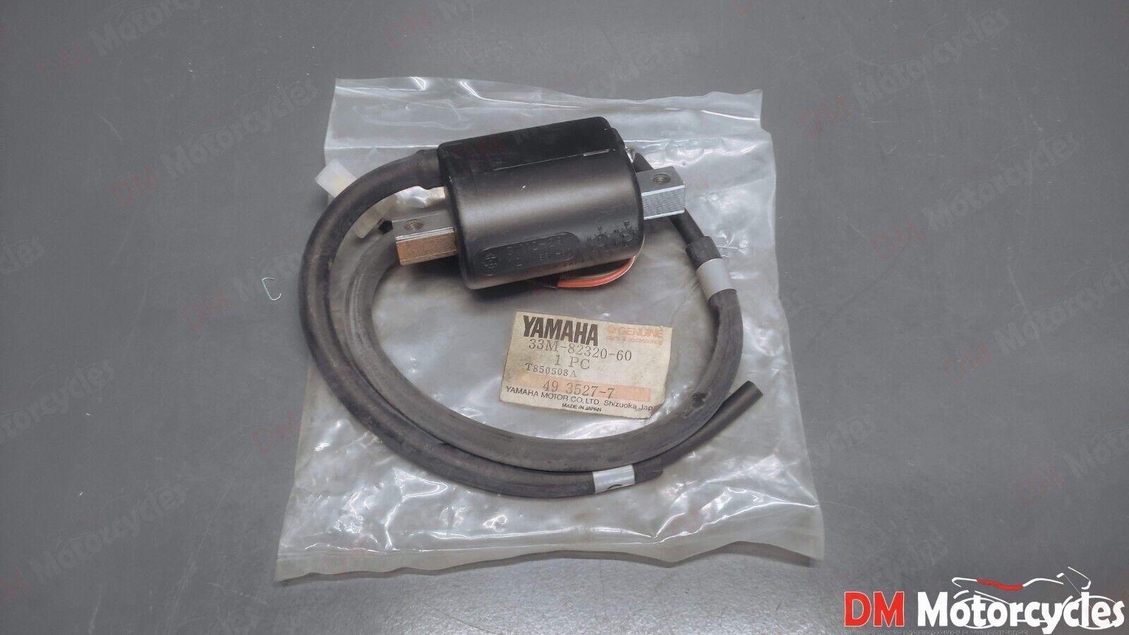 Yamaha genuine nos fj600 fz600 1984 - 1987 ignition coil pn 33m-82320-60