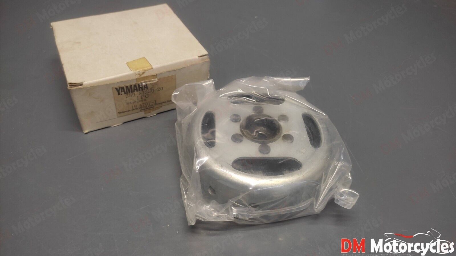 Yamaha genuine nos yl2 flywheel rotor pn 359-81350-20 – www.dm ...