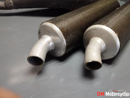 Aprilia genuine used RS250 RS 250 89/235*0009*00 exhaust muffler Complete