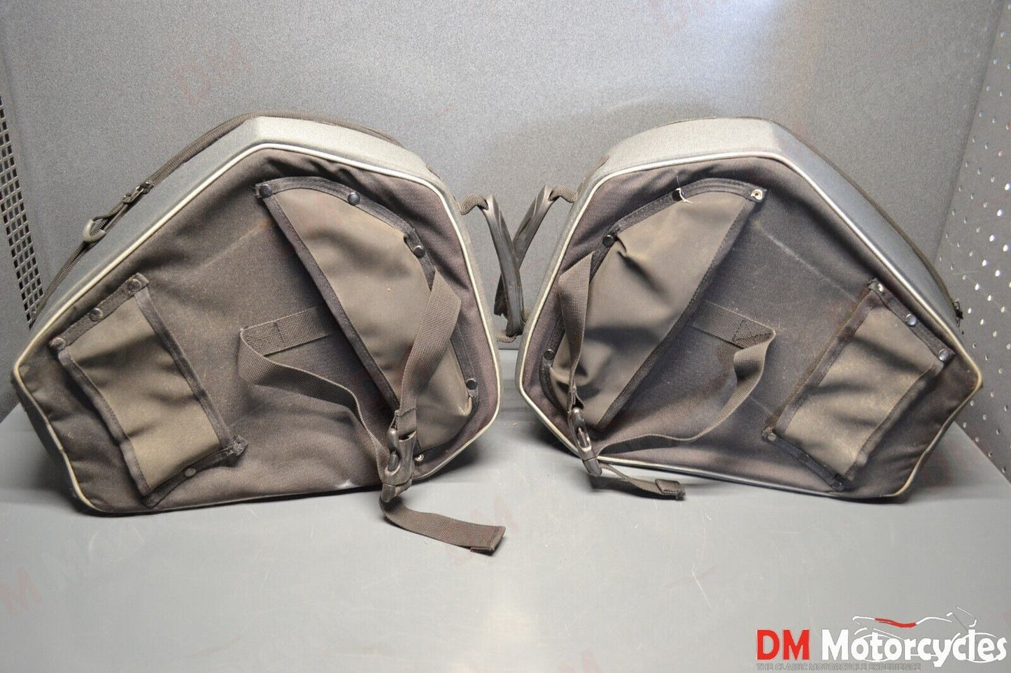 Kawasaki genuine used z650 ninja side panniers saddle bags