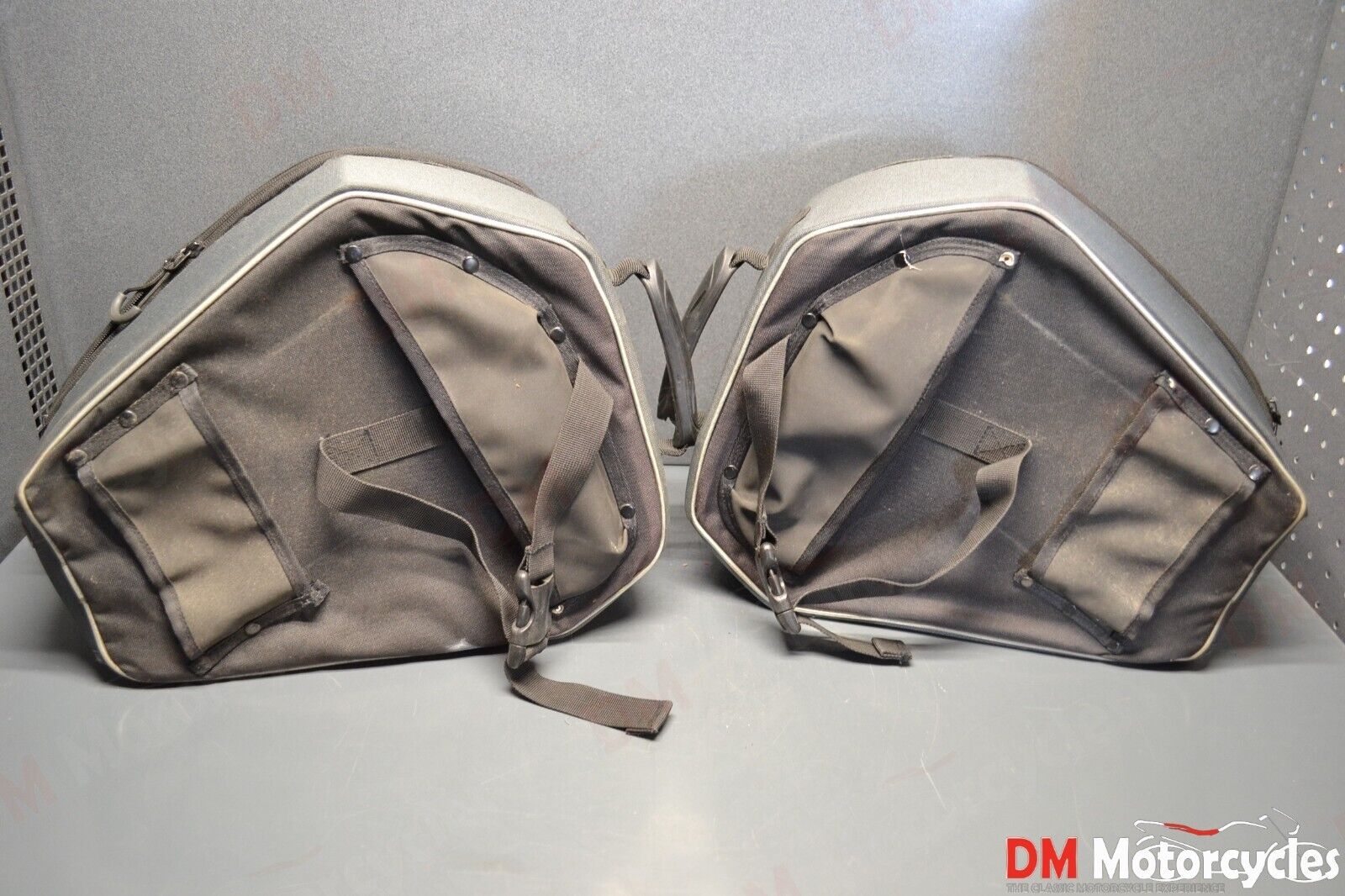 Kawasaki genuine used z650 ninja side panniers saddle bags