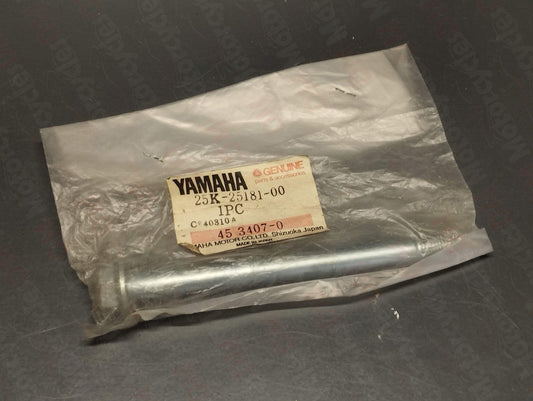 Yamaha genuine nos pasol 2 front wheel axle pn 25k-25181-00