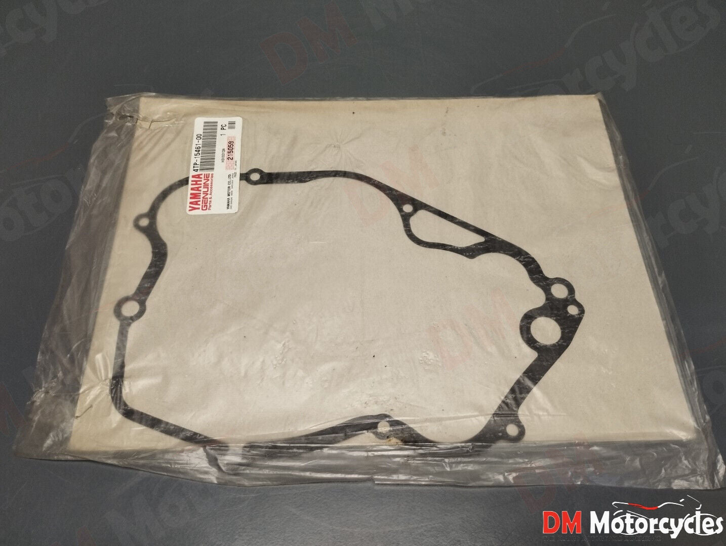Yamaha genuine new dt 230 lanza crankcase cover 2 gasket pn 4tp-15461-00