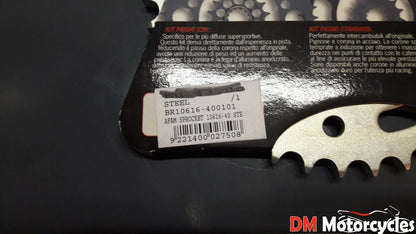 Afam Genuine new 40t 530 rear steel sprocket honda vtr cbr 929 954 pn 10616-40