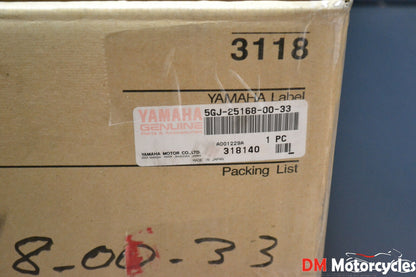Yamaha genuine new xp 500 tmax 500 2001 front cast wheel rim pn 5gj-25168-00-33