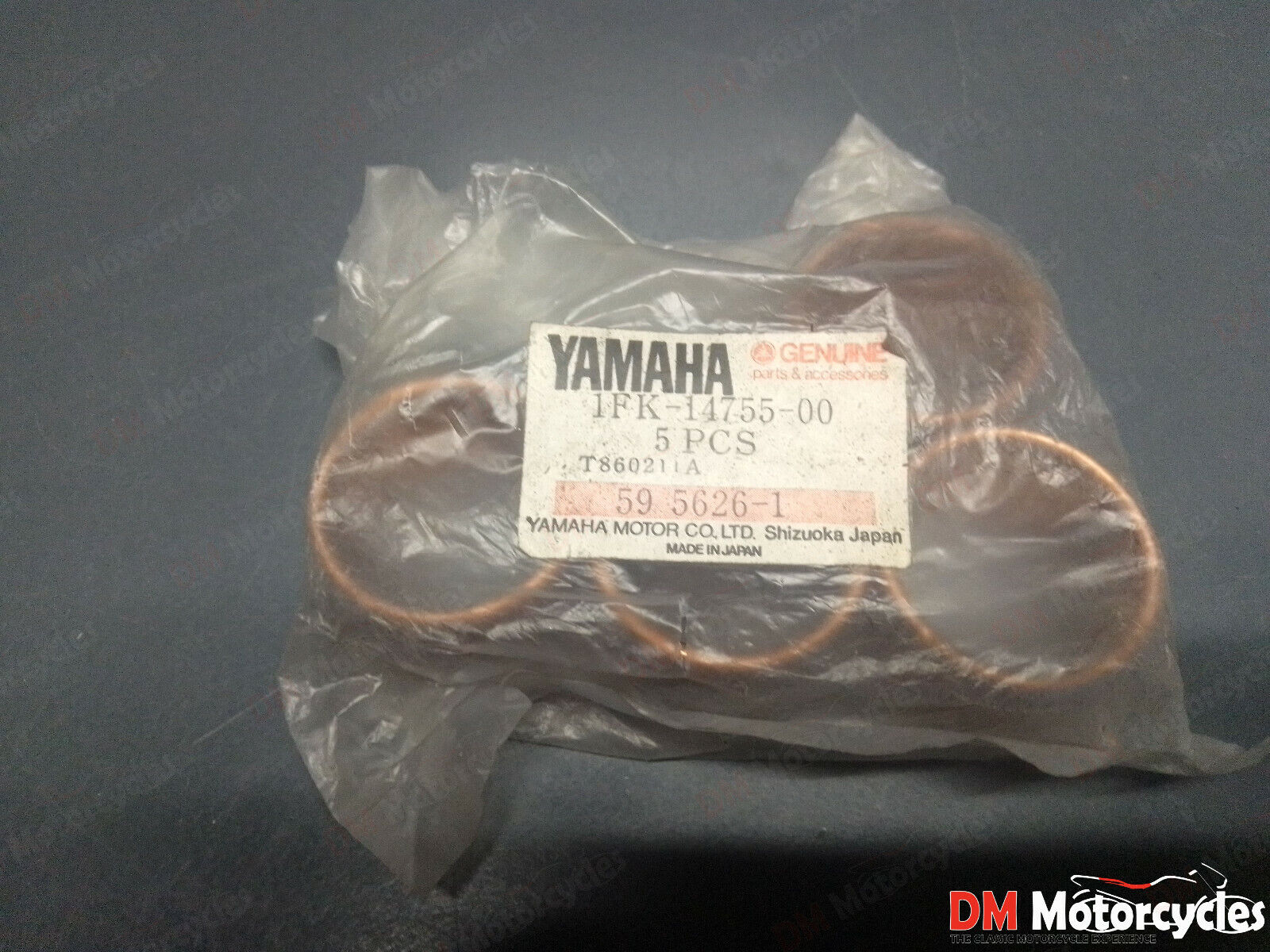 Yamaha genuine nos fj 1200 exhaust gasket pn 1fk-14755-00