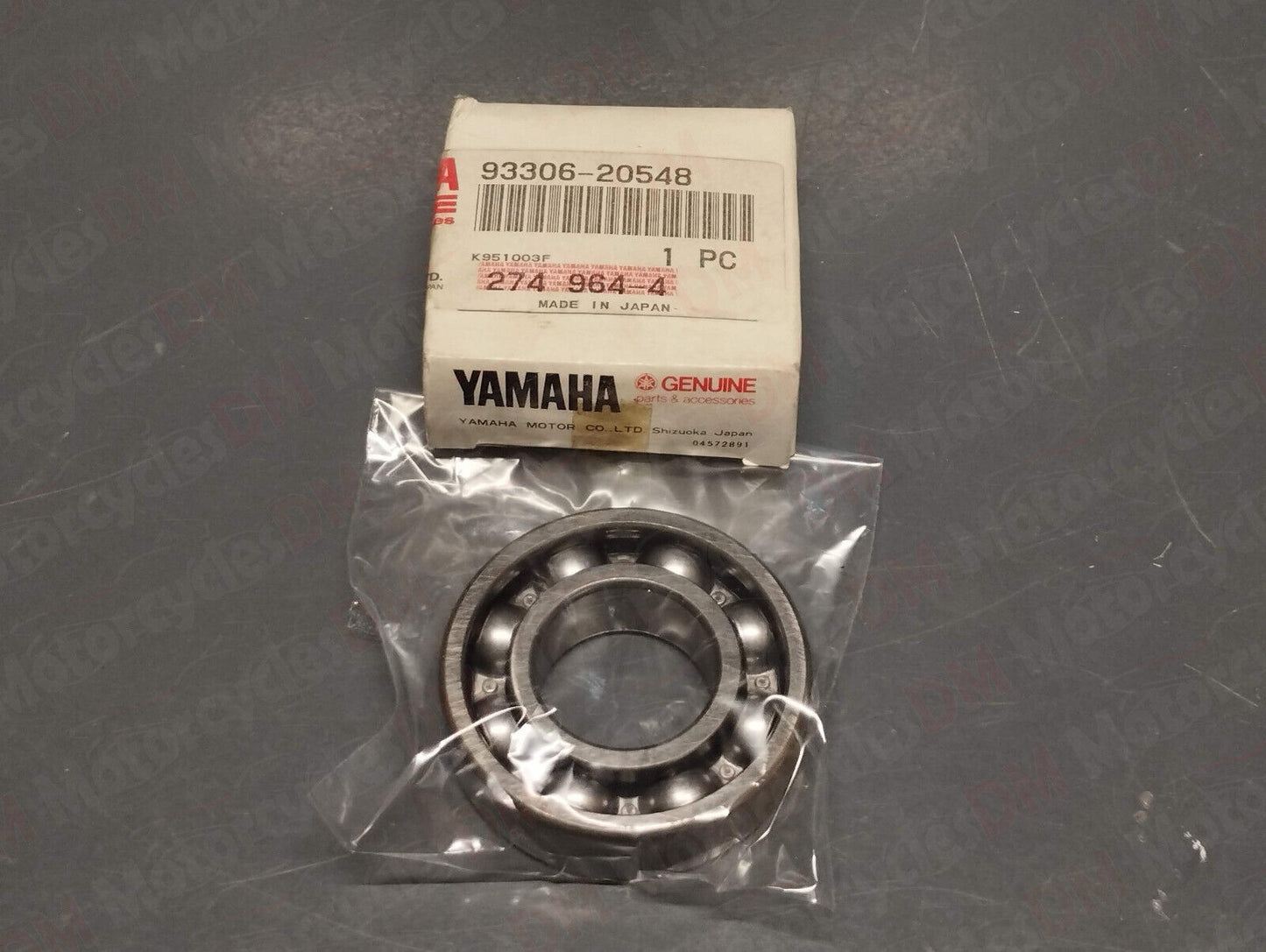 Yamaha oem xvs 1100 xv 1000 1100 750 920 middle drive gear bearing 93306-20548