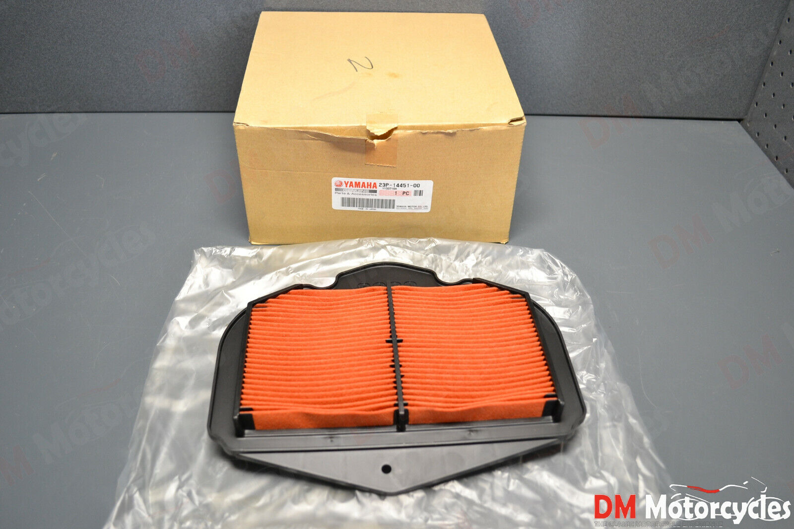Yamaha genuine new xtz1200 super tenere air filter cleaner pn 23p-14451-00