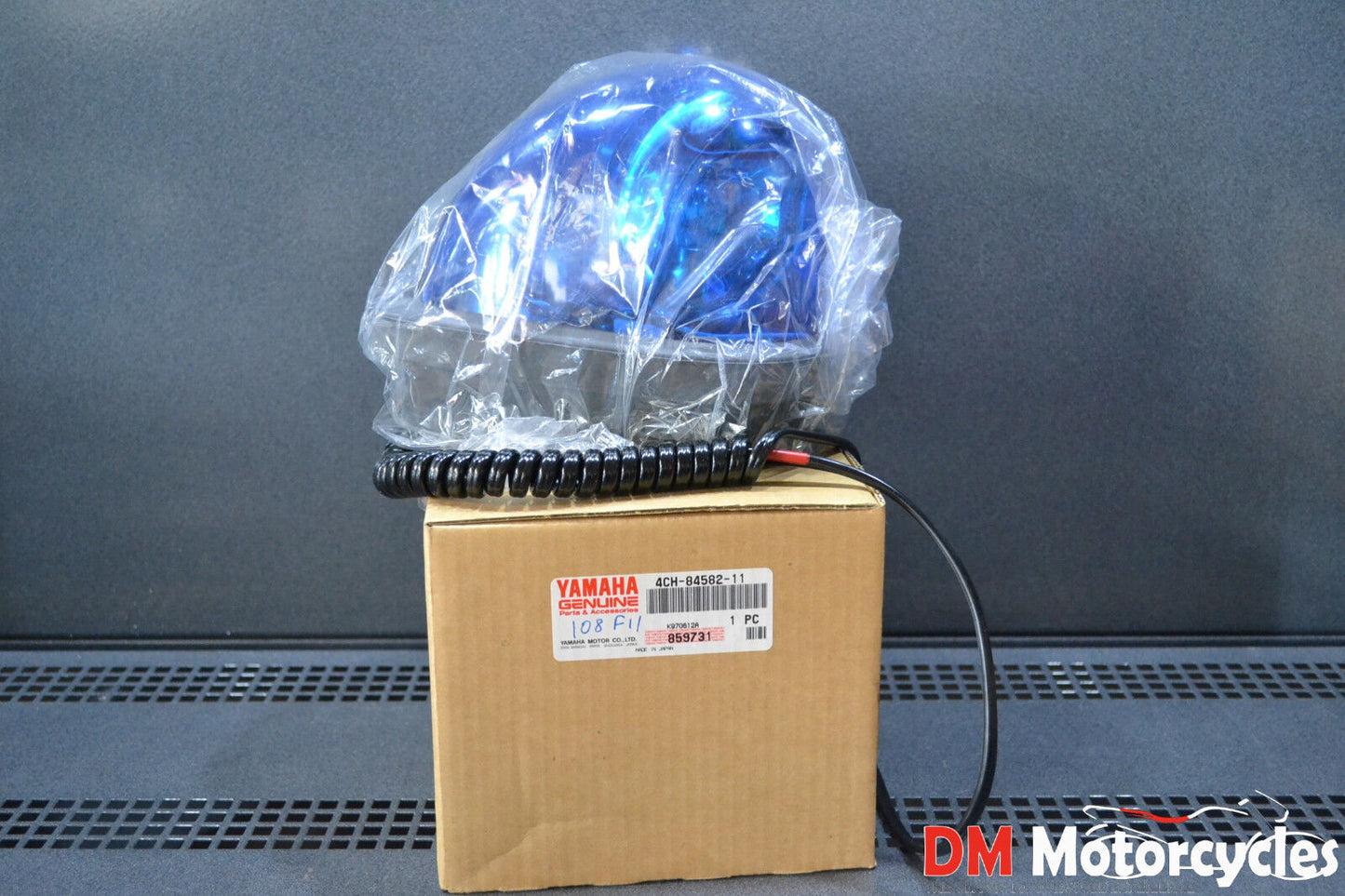 Yamaha genuine nos xj900p Police rotary beacon light pn 4ch-84582-11