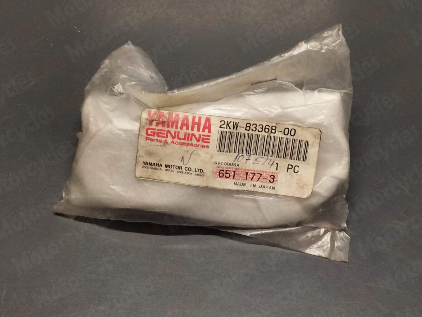 Yamaha genuine new fz 750 rear indicator holder bracket pn 2kw-83368-00