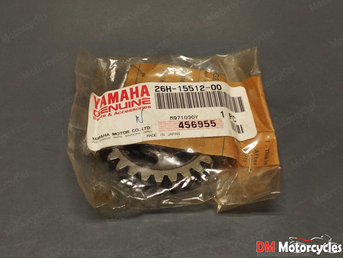 Yamaha genuine new xvz 1300 1200 v max idler gear 1 (27t) pn 26h-15512-00