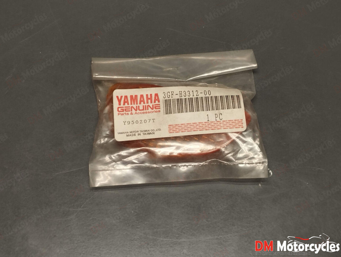 Yamaha genuine new turn signal lens pn 3gf-h3312-00