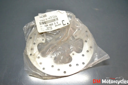 Peugeot genuine new looxor 50 100 front disc brake rotor pn 741486