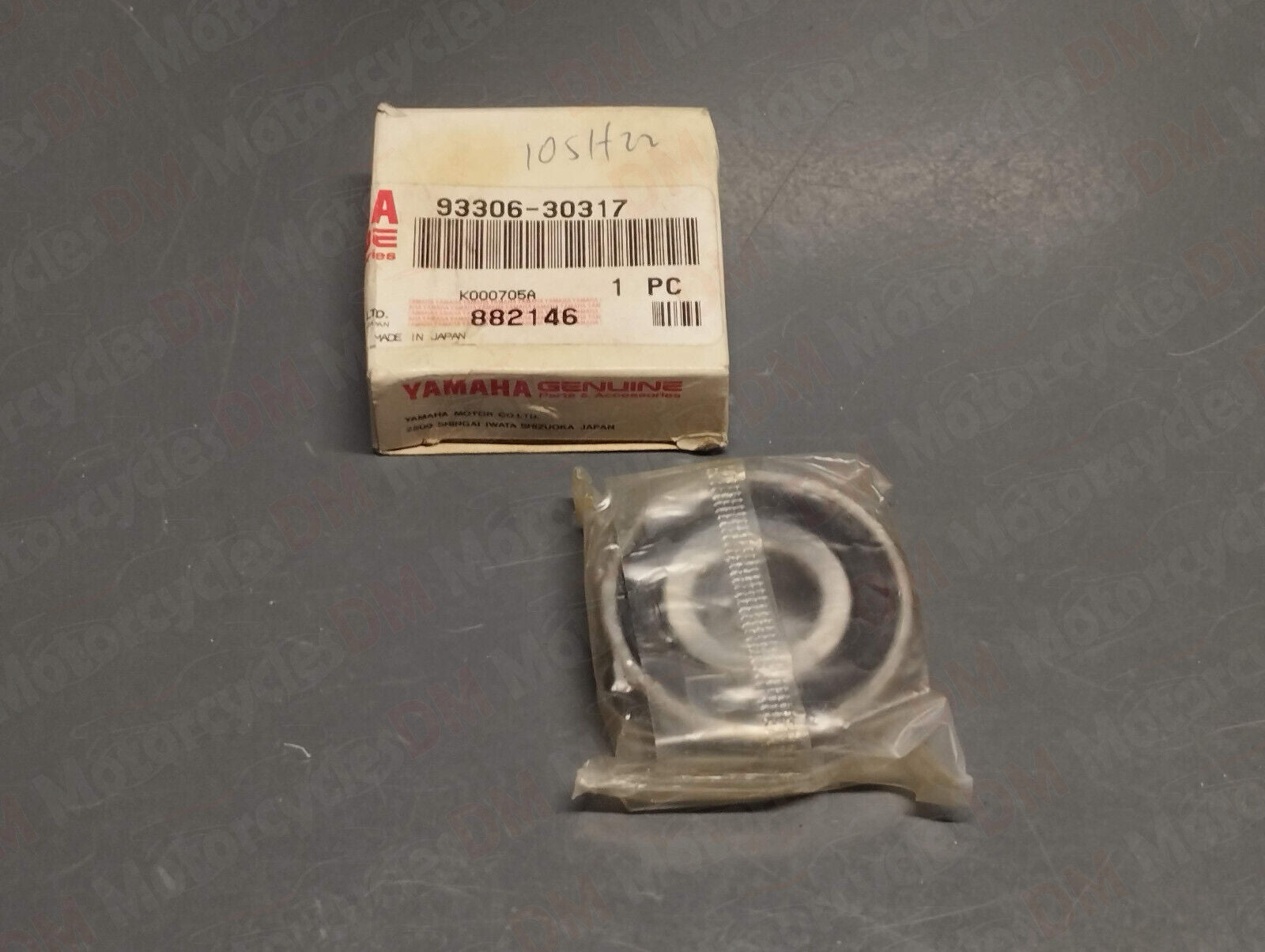 Yamaha oem xv 1100 750 xj 600 fz6 xvs 1300 950 xp 500 vmax bearing 93306-30317