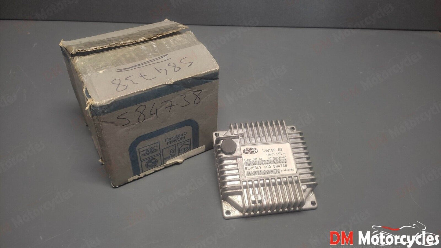 Piaggio genuine new  beverly 500 cdi ecu unit  pn 584738