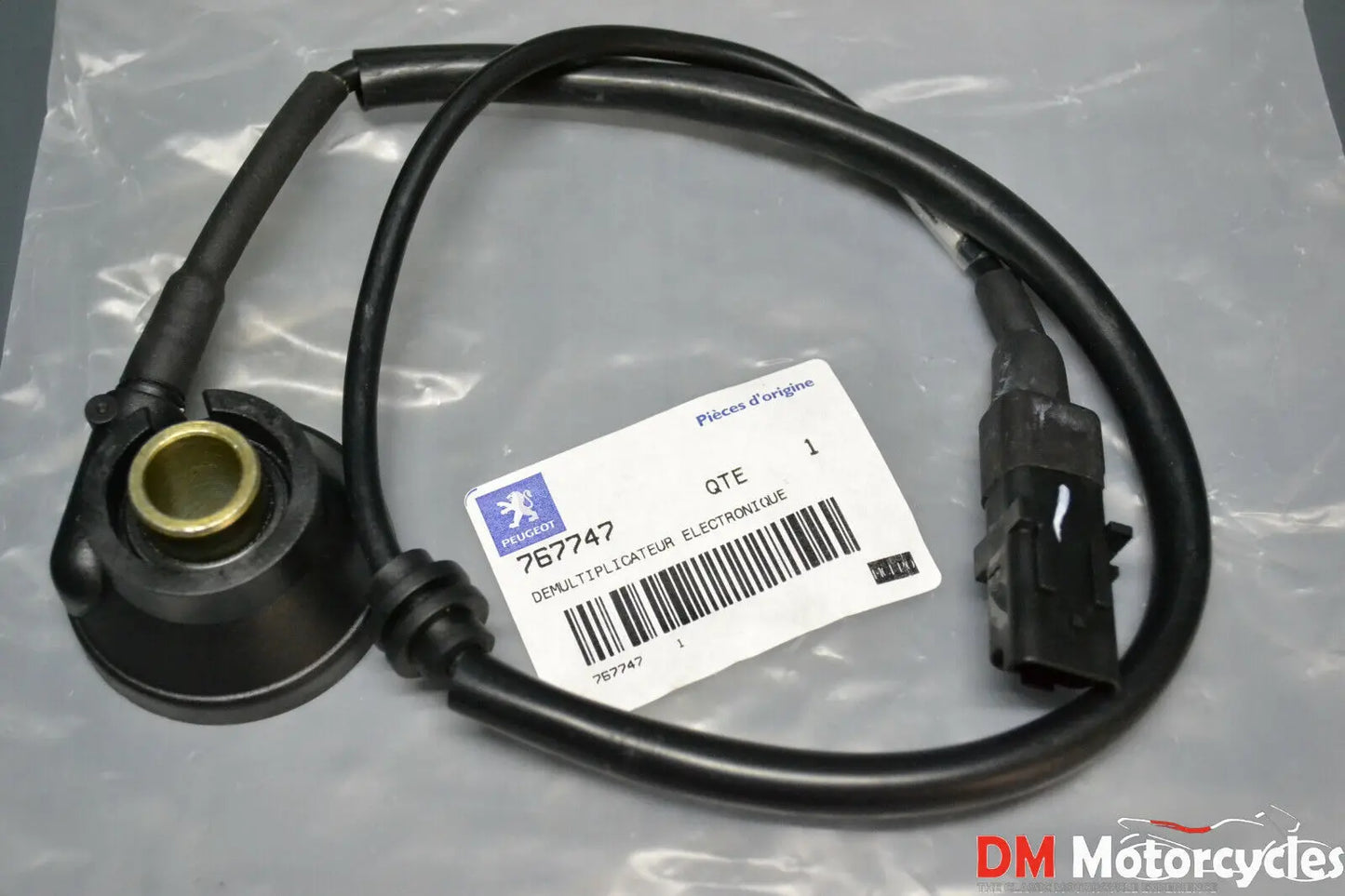 Peugeot genuine new jetforce metal x 50 electronic speedo drive sensor pn 766432
