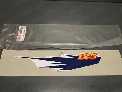Yamaha genuine new dt125 graphic 2 sticker decal pn 3tt-2173f-60