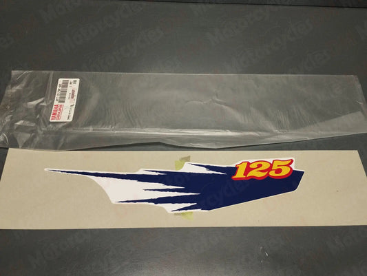 Yamaha genuine new dt 125 1985 graphic 2 sticker decal pn 3tt-2173f-60