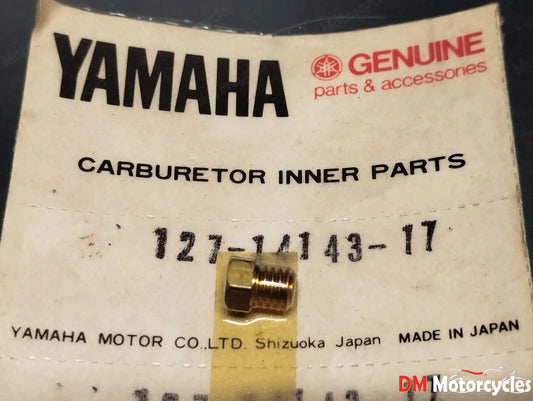 Yamaha genuine new mg1 yg1 yg5 lb 80 carburetor main jet no 85 pn 127-14143-17