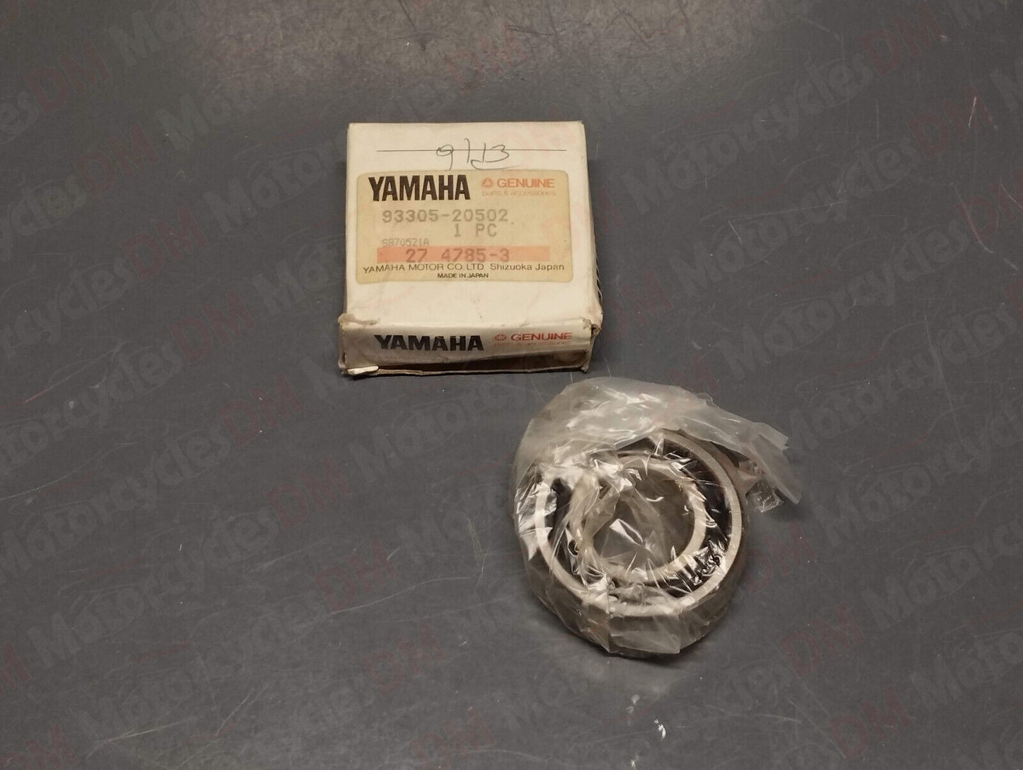 Yamaha genuine nos ds rd rz tx tz xs tzr r3 r5 tr td 1 2 3 bearing 93305-20502