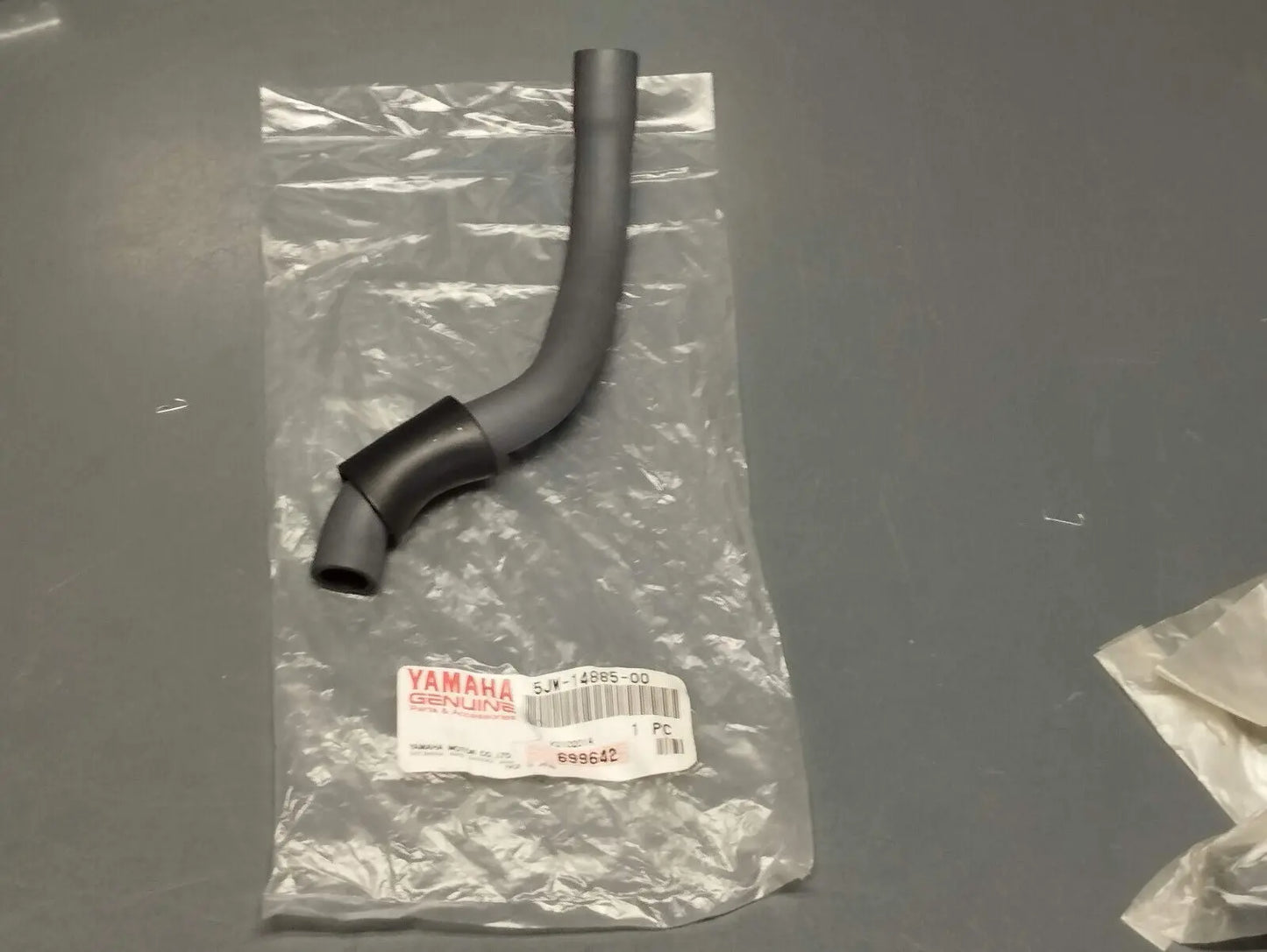 Yamaha genuine new fjr 1300 air induction system bend 5 hose pn 5jw-14885-00