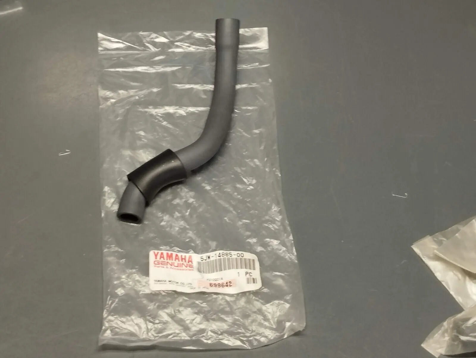 Yamaha genuine new fjr 1300 air induction system bend 5 hose pn 5jw-14885-00