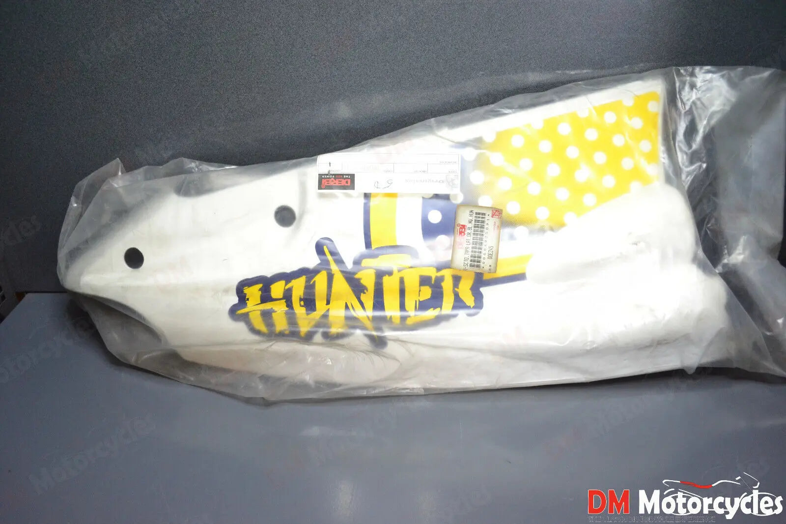 Derbi genuine new derbi hunter 50cc right rear panel pn 00g04925091