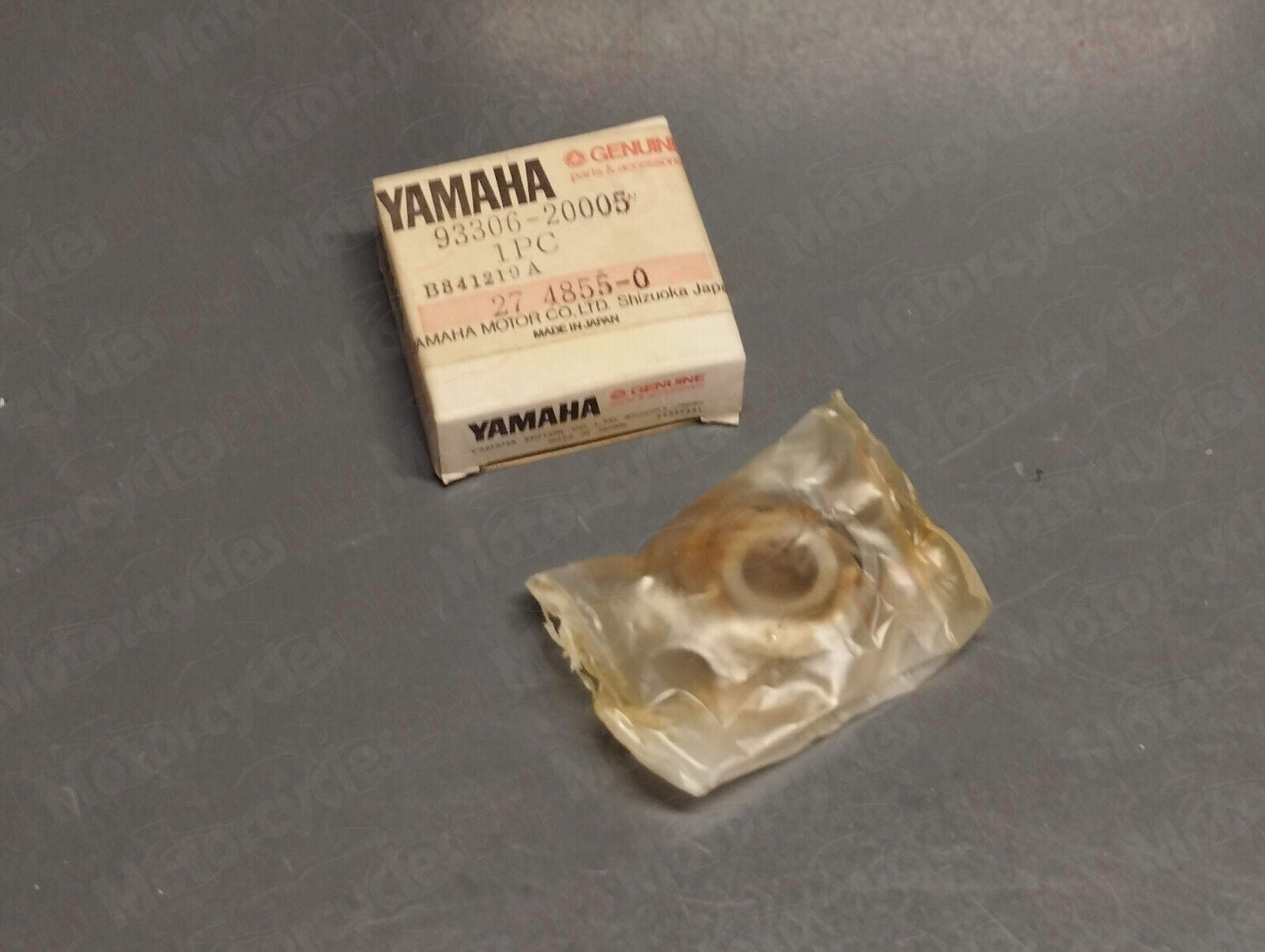 Yamaha genuine nos fzr xt 600 tz 125 250 350 750 pw 50 80 bearing pn 93306-20005