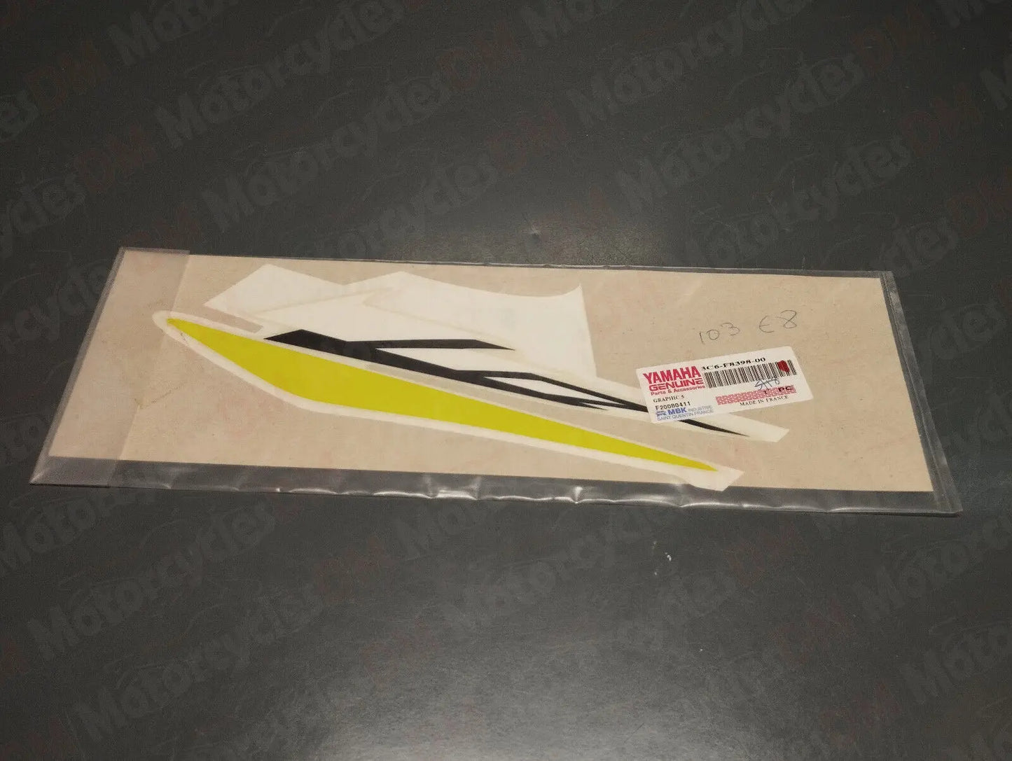 Yamaha genuine new yq 50 2005 aerox nitro graphic 5 sticker decal 3c6-f8398-00