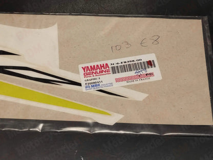 Yamaha genuine new yq 50 2005 aerox nitro graphic 5 sticker decal 3c6-f8398-00