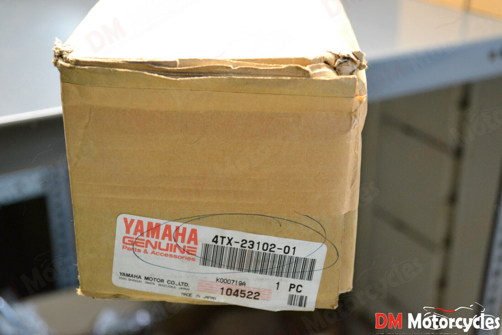 Yamaha genuine new TDM850 tdm 850 1996 front left fork assy pn 4tx-23102-01
