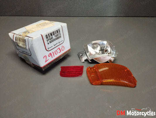 Piaggio genuine new quartz skipper 50 92-96 rear left turn signal pn 291030