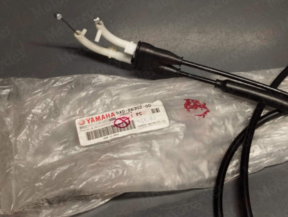 Yamaha genuine new yz wr 250 450 2004-06 throttle cable pn 5xd-26302-00