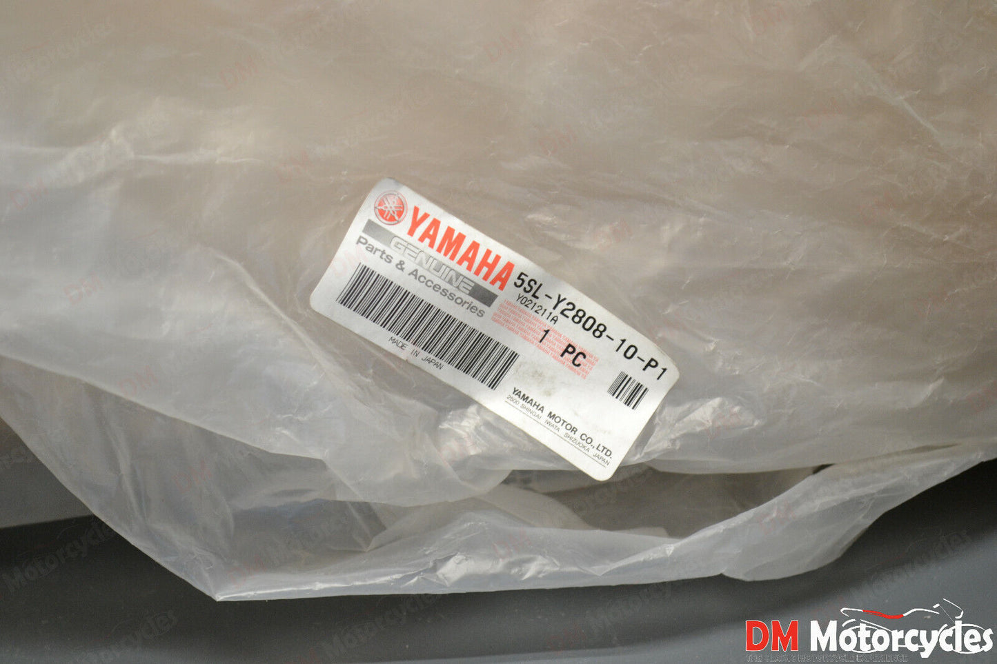 Yamaha genuine new yzf r6 2000 left lower fairing pn 5sl-y2808-10-p1