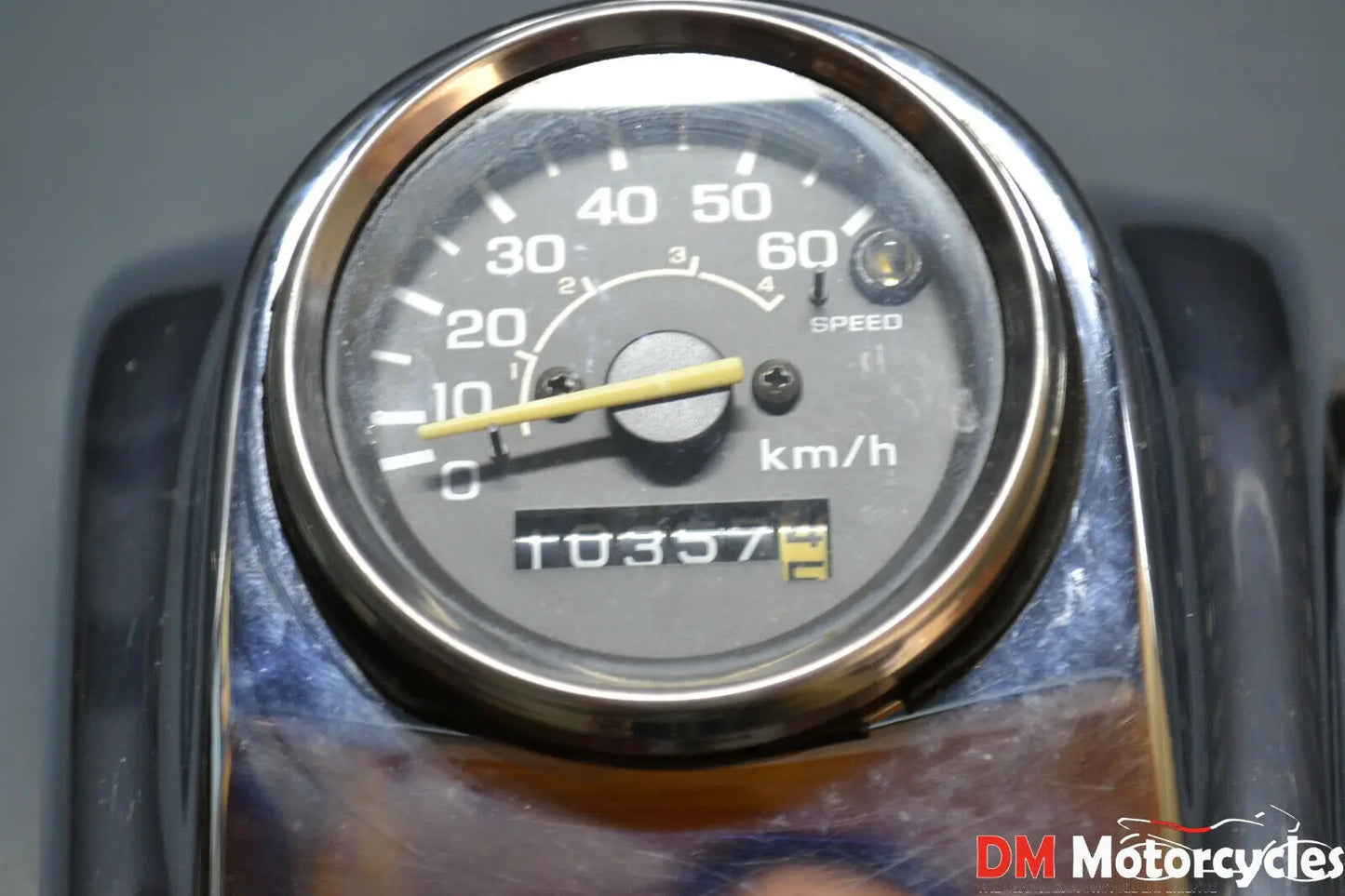 Honda geunuine used magna 50 instrument cluster speedometer gauge with base