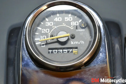 Honda geunuine used magna 50 instrument cluster speedometer gauge with base