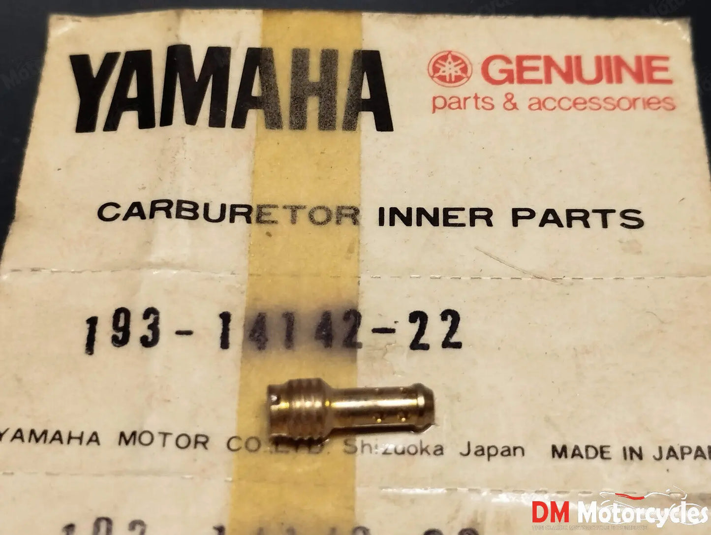 Yamaha genuine new dt tz 125 250 xc yj 125 v 80 sdr rd pilot jet pn 193-14142-22