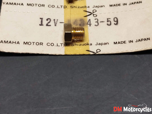 Yamaha oem xt 350 550 600 srx600 szr carburetor main jet no 118 pn 12v-14343-59