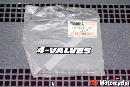 YAMAHA GENUINE NOS XT350 XT 350 1988 X1 SIDE COVER DECAL PN 55V-21787-40