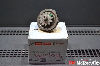 Piaggio genuine new vespa gt 250 - 300 starter motor gear pn 8427035