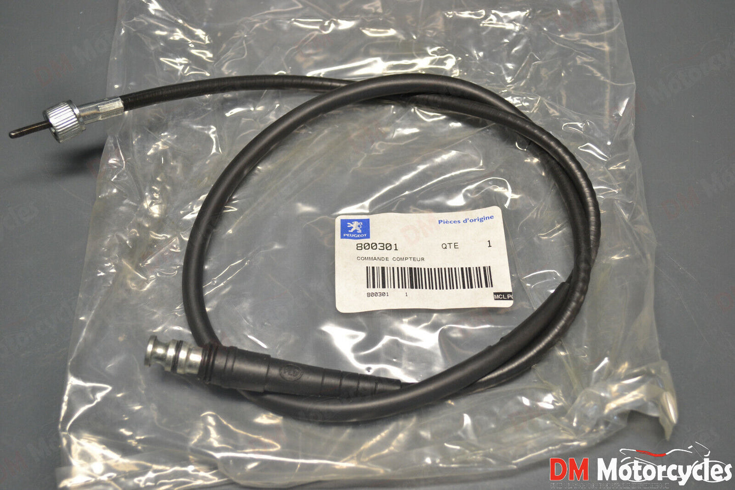 Peugeot genuine new Sum up 125 speedo meter tacho cable pn 800301