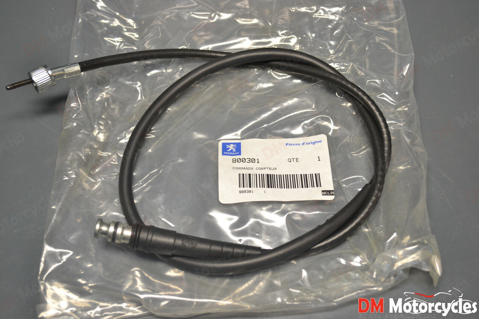 Peugeot genuine new Sum up 125 speedo meter tacho cable pn 800301
