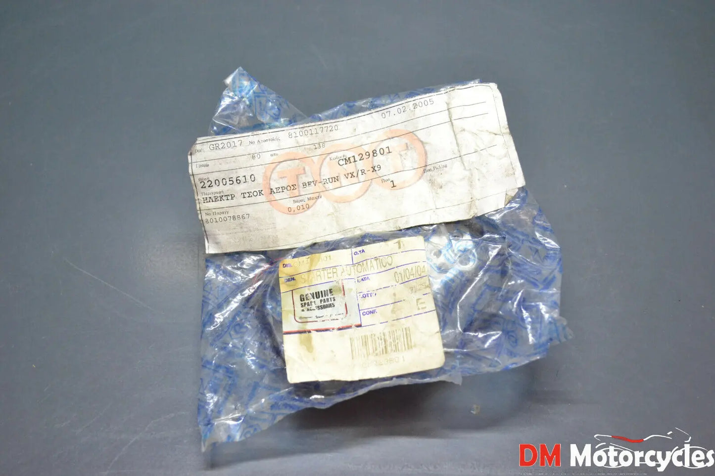 Piaggio genuine new vespa gt Beverly hexagon liberty x8 x9 chock pn cm129801